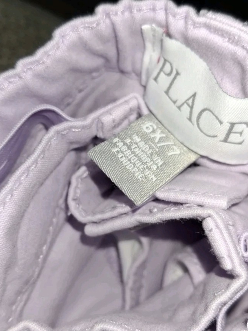 The Children's Place Pastel Bermuda Shorts Trio Bundle - Pink, Cream, Lavender - Picture 3 of 5